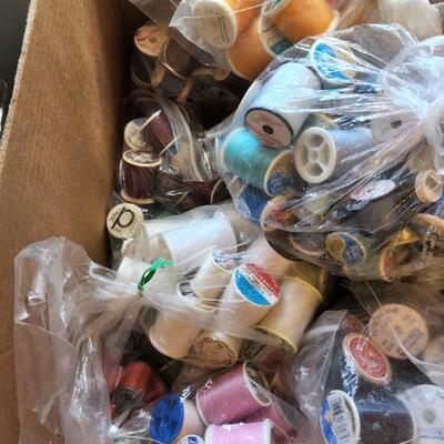 Lot of sewing threads