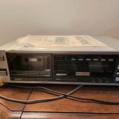 Vintage Ultrx stereo cassette tape deck