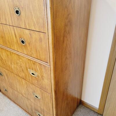 VINTAGE DREXEL BEAUTIFUL PASSAGE TALL BOY DRESSER