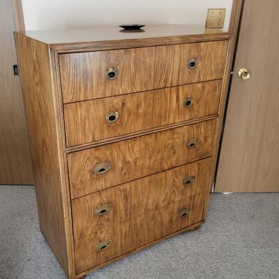 VINTAGE DREXEL BEAUTIFUL PASSAGE TALL BOY DRESSER