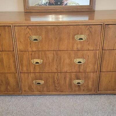 VINTAGE MID CENTURY DREXEL PASSAGE LONG DRESSER