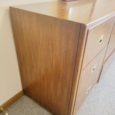 VINTAGE MID CENTURY DREXEL PASSAGE LONG DRESSER