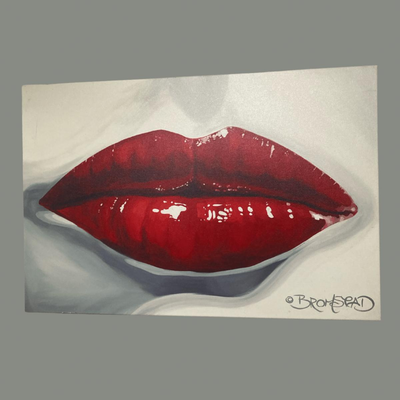Canvas Wrapped David Bromstad "Pucker Up"