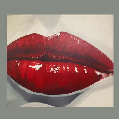 Canvas Wrapped David Bromstad "Pucker Up"