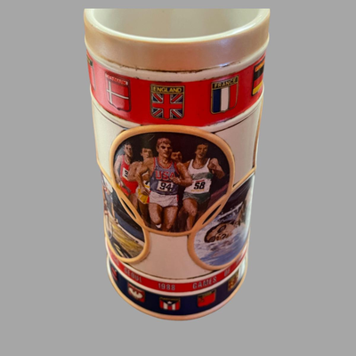Vintage 1988 Seoul Olympics Commemorative Anheuser-Bush Beer Stein