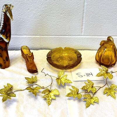 Amber Glass Lot