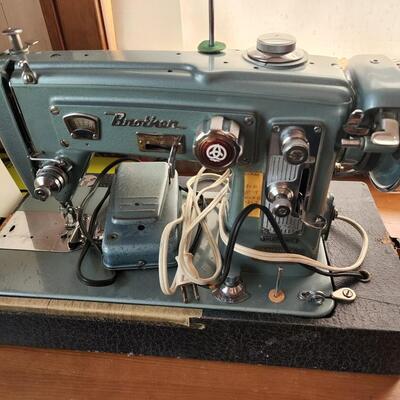 Cool vintage Brother sewing machine