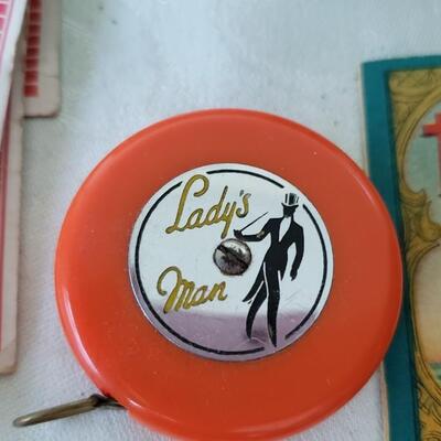 Vintage Sewing advertising and cute packaging