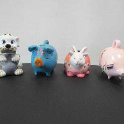 Collection Of Piggy Banks