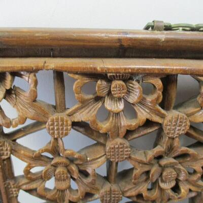 Decorative Carved Wood Wall Decor