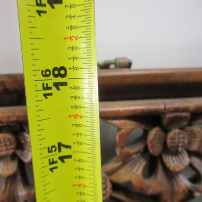 Decorative Carved Wood Wall Decor