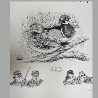 Michael Hunt Original Duck Dynasty Print - Jace Robinson