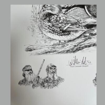 Original Michael Hunt Duck Dynasty Print - Willie Robinson