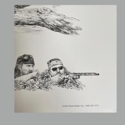 Original Michael Hunt Duck Dynasty Print - Willie Robinson