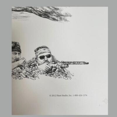 Original Michael Hunt Duck Dynasty Print - Phil Robinson