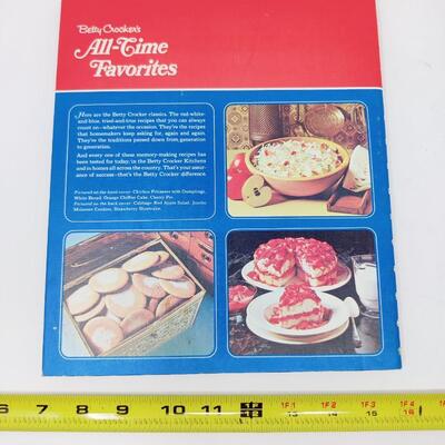 BETTY CROCKER'S ALL TIME FAVORITES COOKBOOK