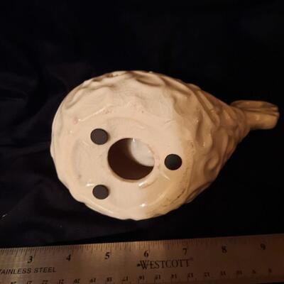 White Ceramic Bird Votive Holders Pair