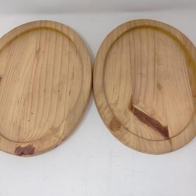 PAIR OF SERVING FAJITA BOARDS
