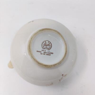 50TH ANNIVERSARY CREAM AND SUGAR SET