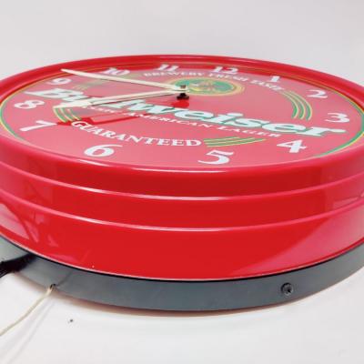 BUDWEISER LIGHT UP CLOCK