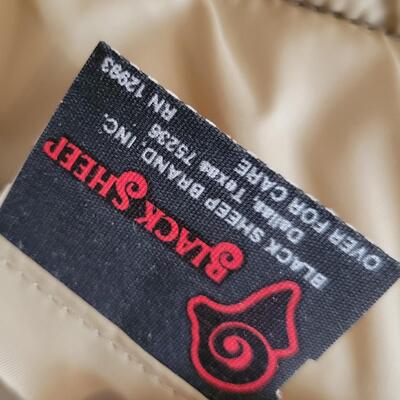 BLACK SHEEP REVERSIBLE PUFFY VEST MENS SIZE MD
