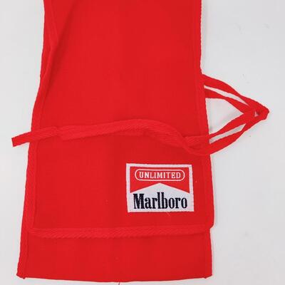 NEW VINTAGE MARLBORO GRILLING UTENSIL SET W/ CANVAS STORAGE BAG #1