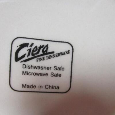 Ciera Fine Dinnerware Lot 28 Pieces
