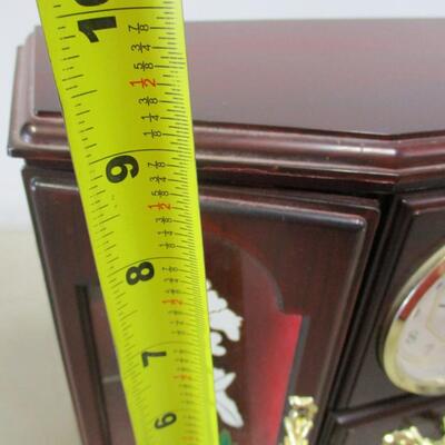 Jewelry Box With Clock