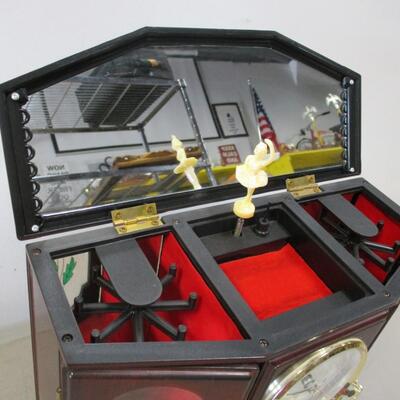 Jewelry Box With Clock