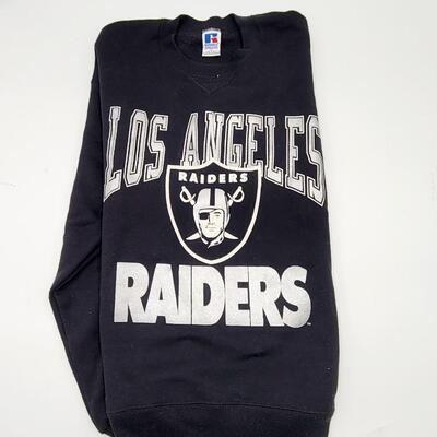 VINTAGE RAIDERS LONG SLEEVE SWEATSHIRT SZ LG