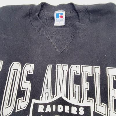 VINTAGE RAIDERS LONG SLEEVE SWEATSHIRT SZ LG