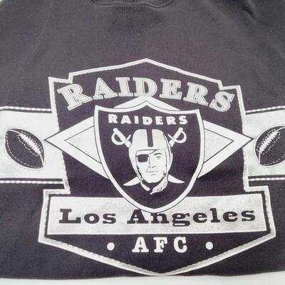 VINTAGE RAIDERS LONG SLEEVE SWEATSHIRT SZ LG