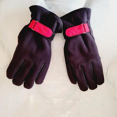 MENS SMALL THERMO GLOVES BLACK