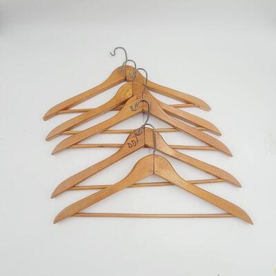 WOODEN HANGER BUNDLE #1 - 5pc
