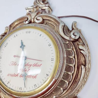 OLD CHARTER KENTUCKY BOURBON CLOCK