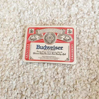 BUDWEISER METAL BELT BUCKLE NUMBERED