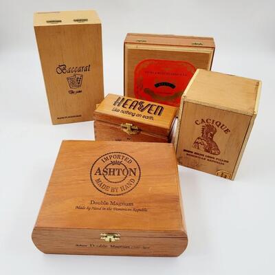 CIGAR BOX BUNDLE 5 PC