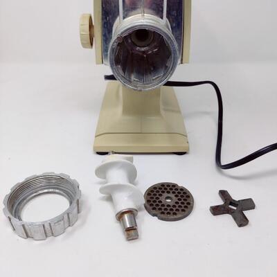 VINTAGE RIVAL GRIND-O-MATIC ELECTRIC GRINDER