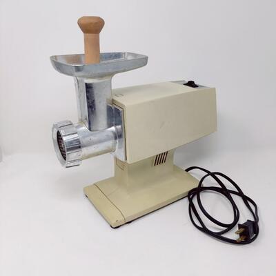 VINTAGE RIVAL GRIND-O-MATIC ELECTRIC GRINDER