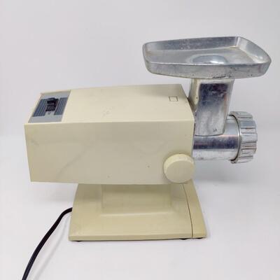 VINTAGE RIVAL GRIND-O-MATIC ELECTRIC GRINDER