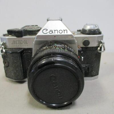 Canon AE-1 Program Camera With Canon Lens