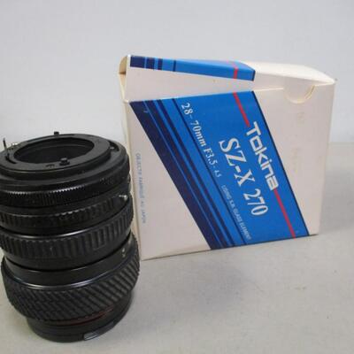 Tokina SZ-X 270 28-70mm F/3.5-4.5 Lens