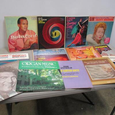Collection Of Vintage Records