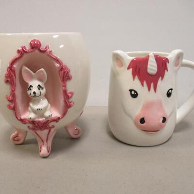 Unicorn Coffee Mug & Easter Planter