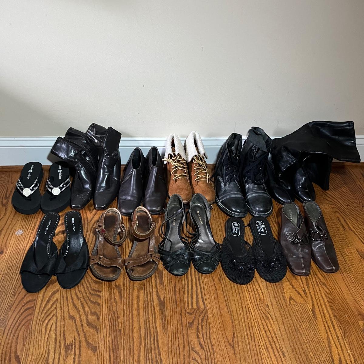 Ladies Size 8 Shoes 11 Pairs (GB2MG)