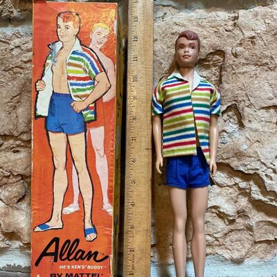 Vintage Allan Barbie & Ken's Friend