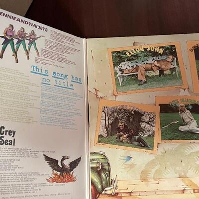 Two Elton John Vinyl Record Set