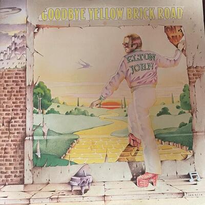 Two Elton John Vinyl Record Set
