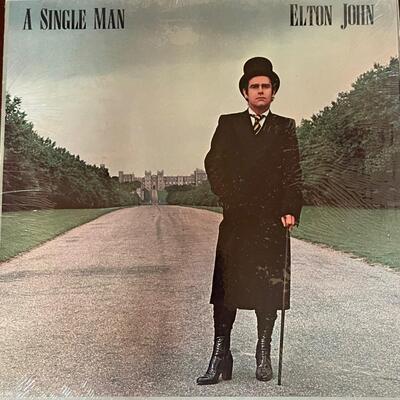 Two Elton John Vinyl Record Set