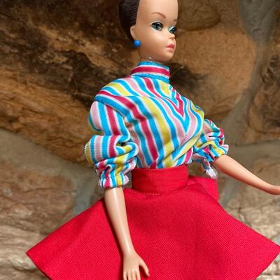 Vintage Fashion Barbie with wig set, clothing, Accessories